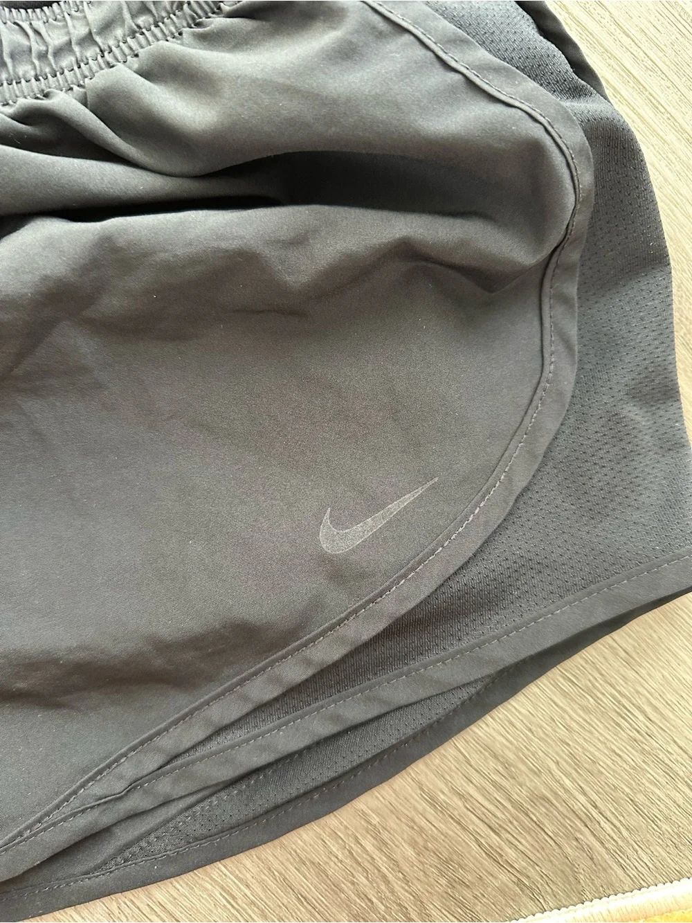 Nike Dri FIT Women's Black Athletic Workout Running Shorts size M